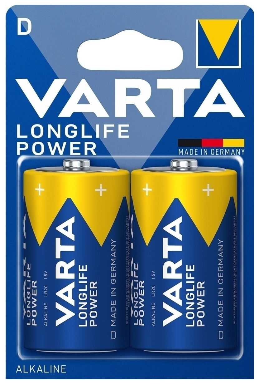 

Батарейка VARTA LONGL. POWER D бл. 2