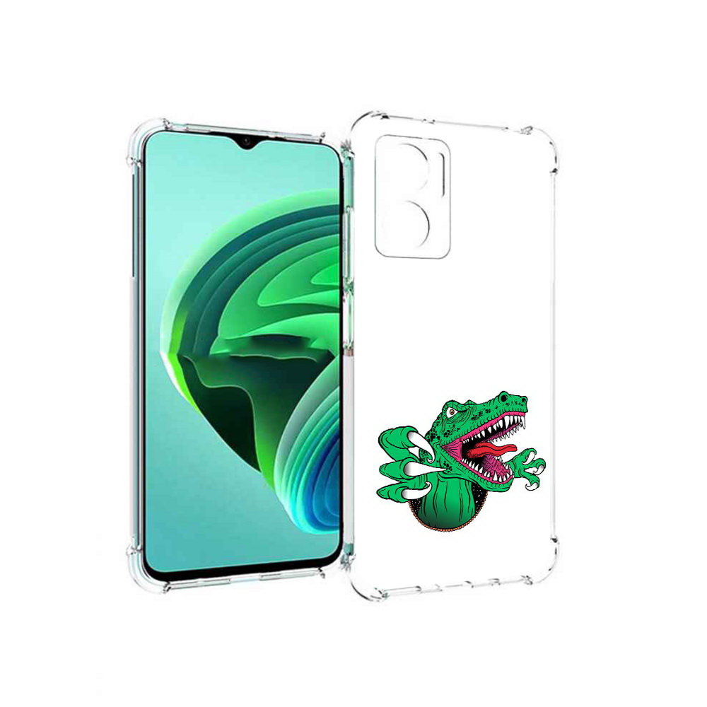 

Чехол MyPads крокодил для Xiaomi Redmi Note 11E 5G/Redmi 11 Prime 5G/Redmi 10 5G, Прозрачный, Tocco