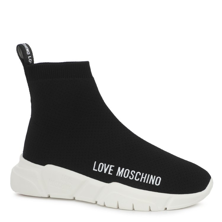 

Кроссовки женские Love Moschino JA15343G черные 38 EU, Черный, JA15343G