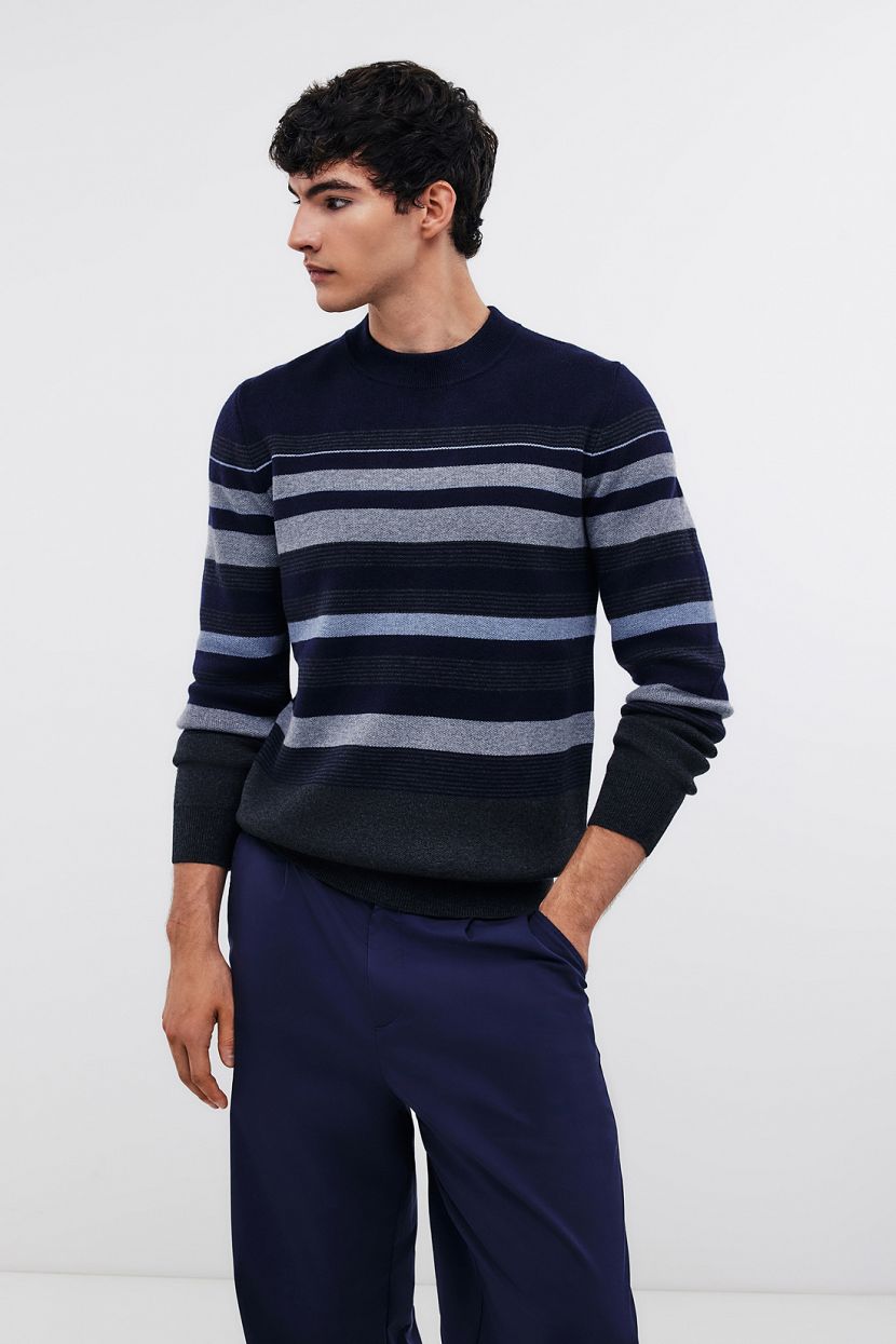 

Джемпер мужской Baon B6324504 синий 3XL, B6324504