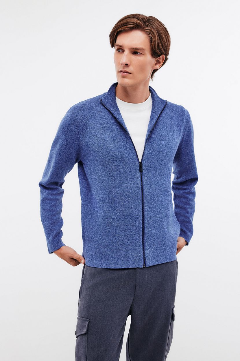 

Кардиган мужской Baon B6424504 синий 3XL, B6424504
