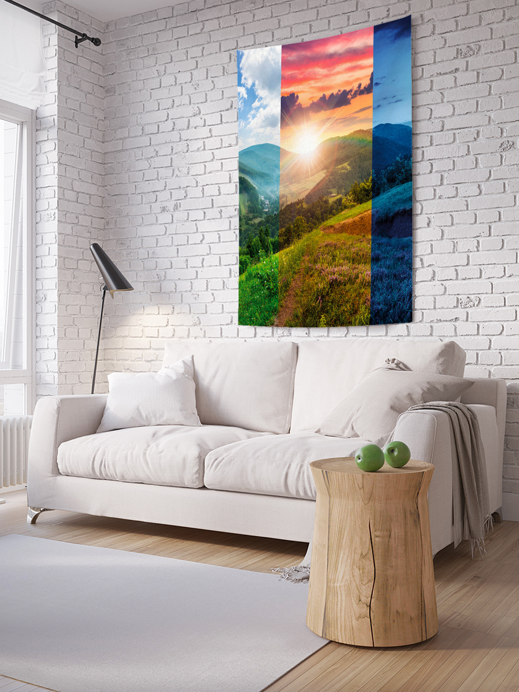 

Вертикальное фотопанно на стену JoyArty Течение времени 100x150 см, Течение времени