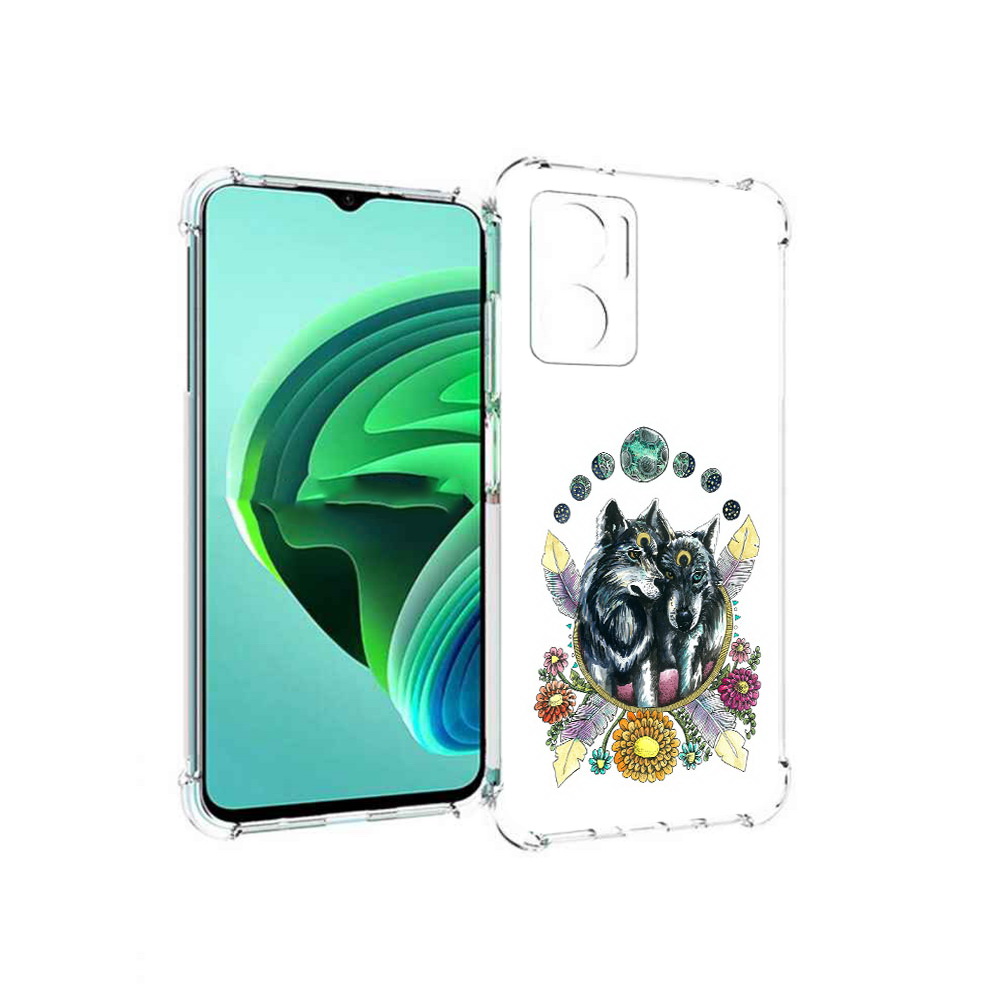 

Чехол MyPads красивые волки абстракция для Xiaomi Redmi Note 11E 5G, Прозрачный, Tocco