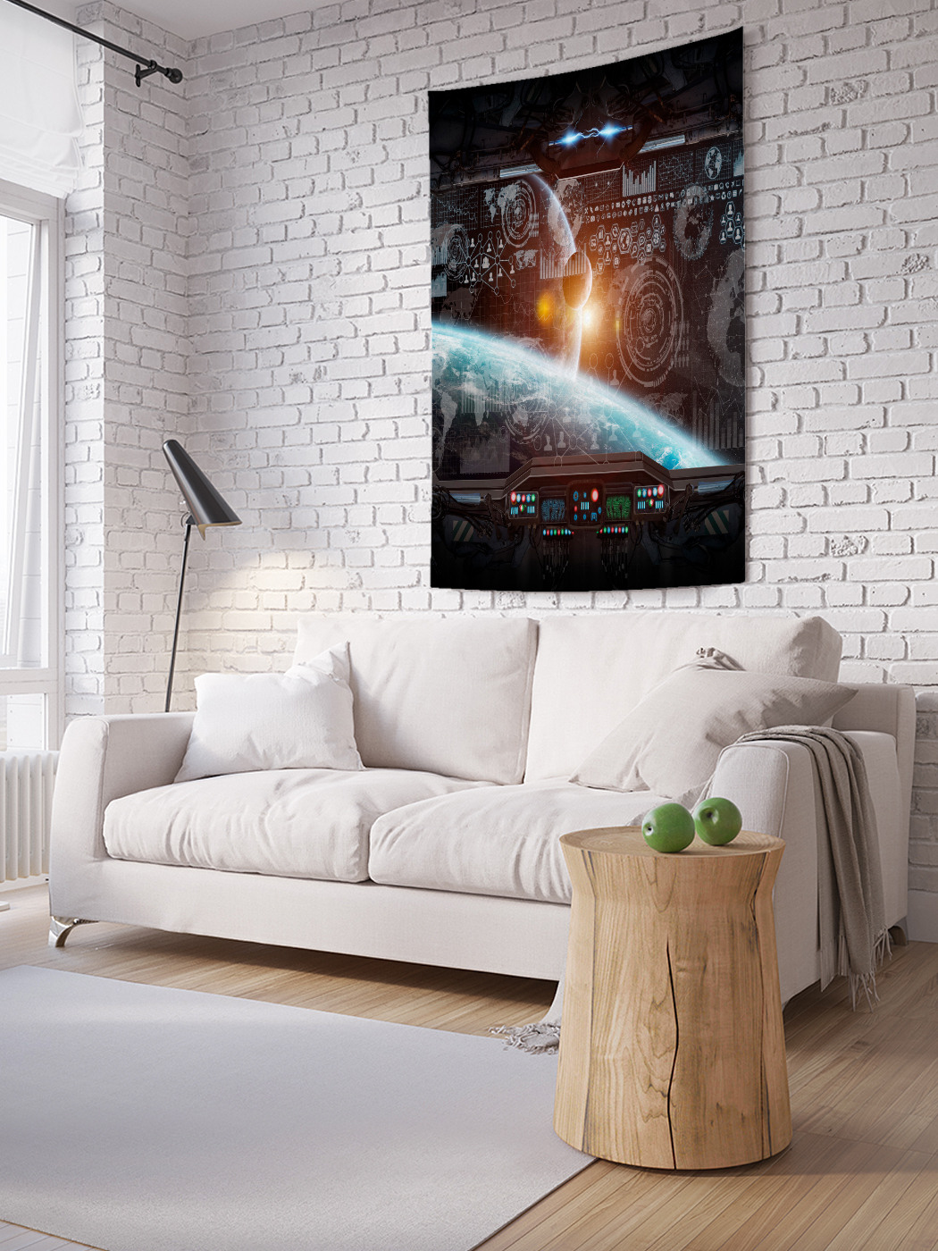 

Вертикальное фотопанно на стену JoyArty Космос за бортом 100x150 см, Космос за бортом