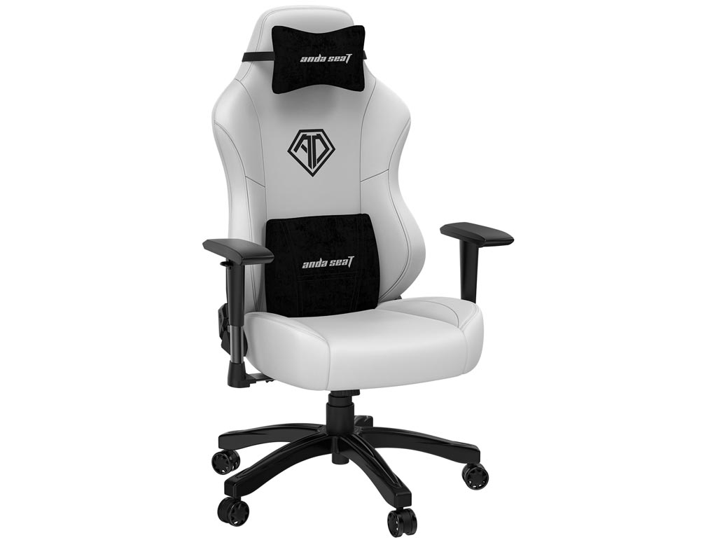 фото Кресло игровое anda seat phantom 3, цвет белый, ad18