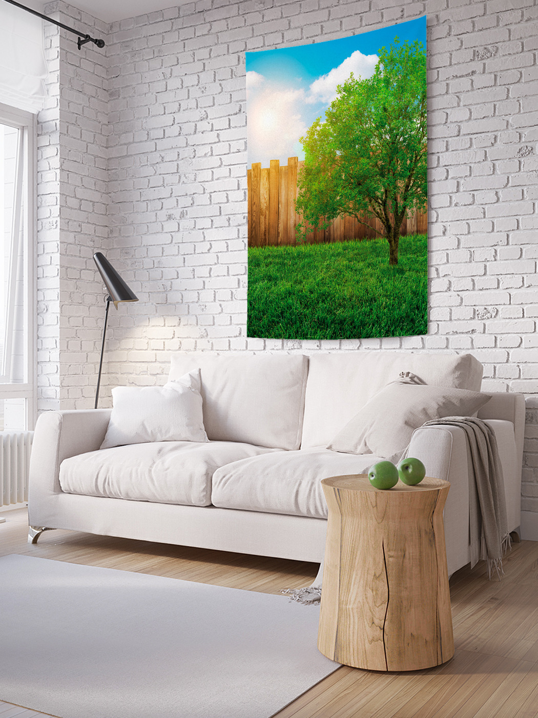 

Вертикальное фотопанно на стену JoyArty Домашнее деревце 100x150 см, Домашнее деревце