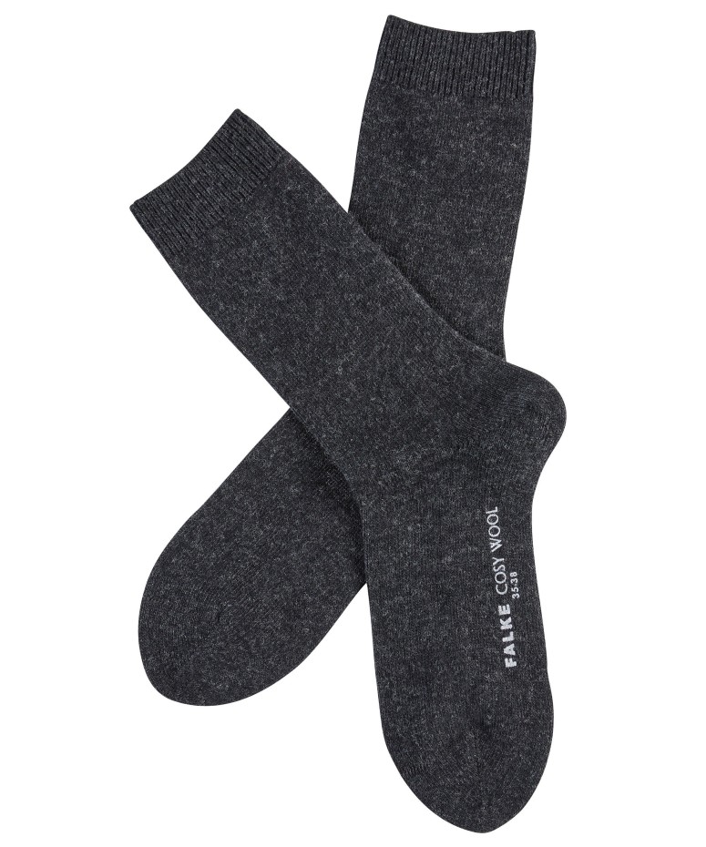 

Носки женские FALKE Cosy Wool SO серые 35-38, Cosy Wool SO
