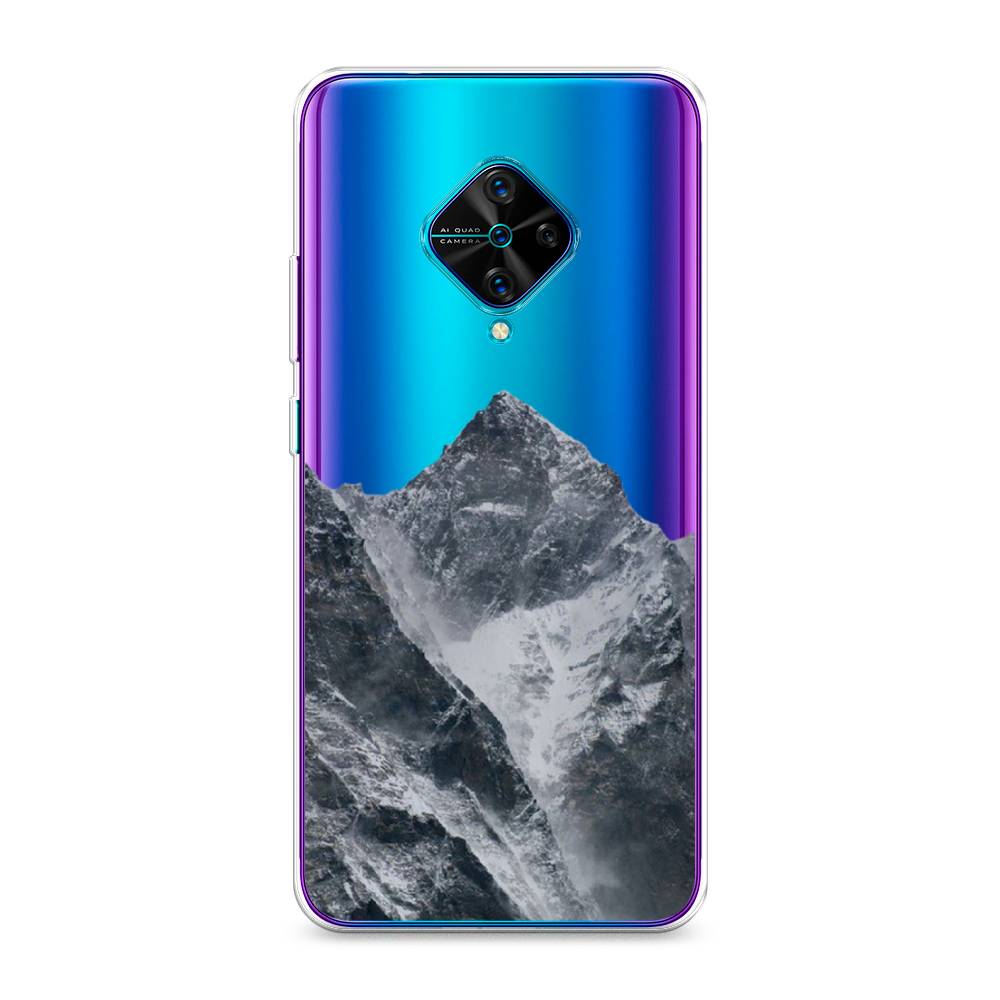 

Чехол на Vivo Y9s "Горы арт 4", Серый;бежевый, 262450-2