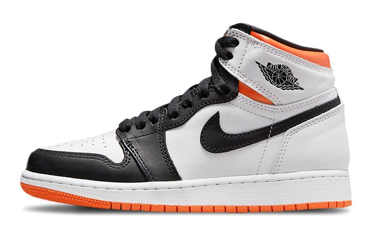 

Кеды унисекс Jordan Air Jordan 1 Retro High OG Electro Orange GS разноцветные 36 EU, Разноцветный, Air Jordan 1 Retro High OG Electro Orange GS