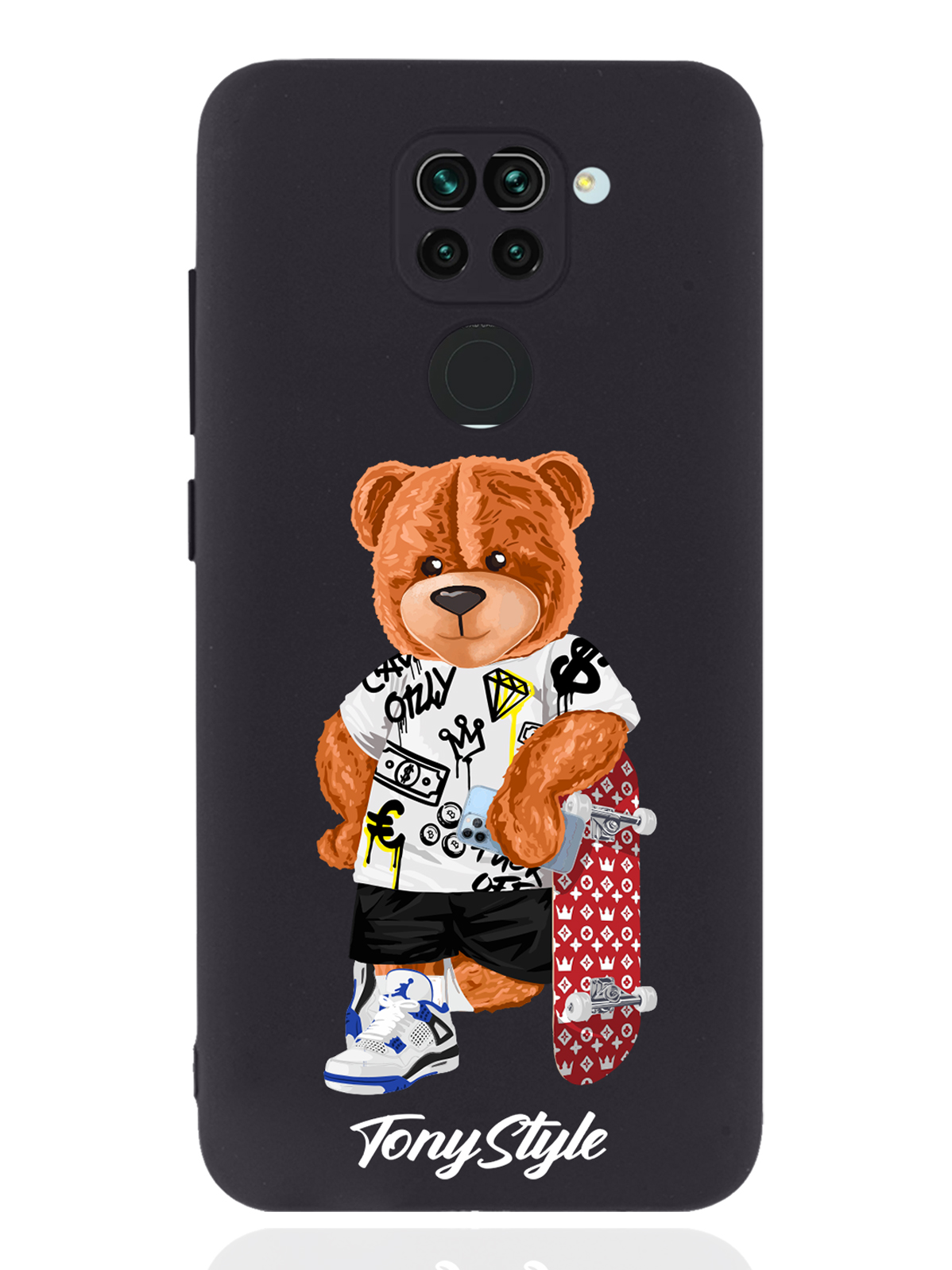 Чехол Tony Style Xiaomi Redmi Note 9 Tony Style со скейтом