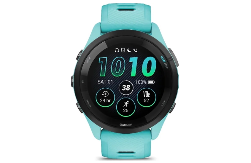 фото Смарт-часы gamin forerunner 265 голубой (010-02810-12) garmin