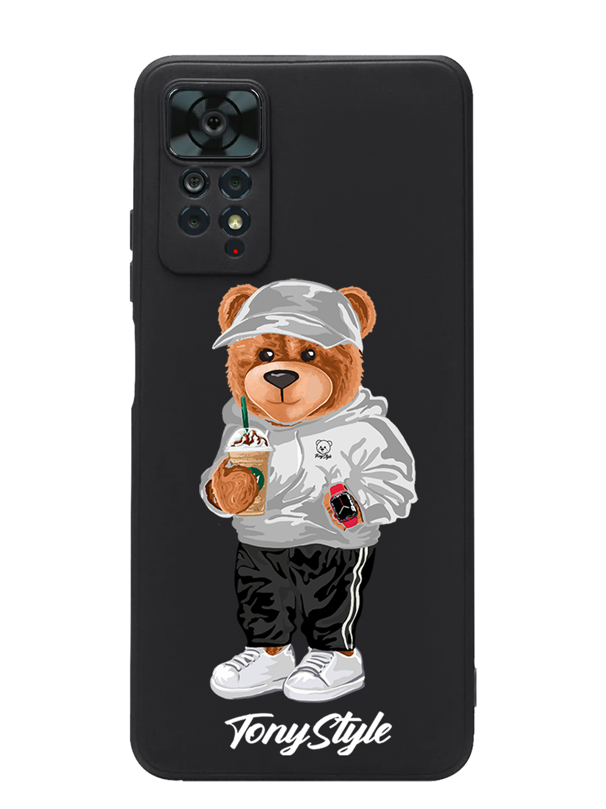 

Чехол Tony Style Xiaomi Redmi Note 11 Pro 4G Tony Style с кофе, Серый;белый;черный, Xiaomi Redmi Note 11 Pro 4G Tony Style с кофе