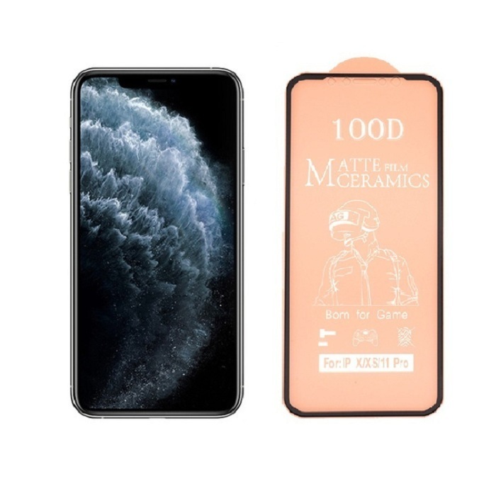 

Защитное стекло Матовое iPhone X/XS/11 Pro Full (черный), iPhone X/XS/11 Pro