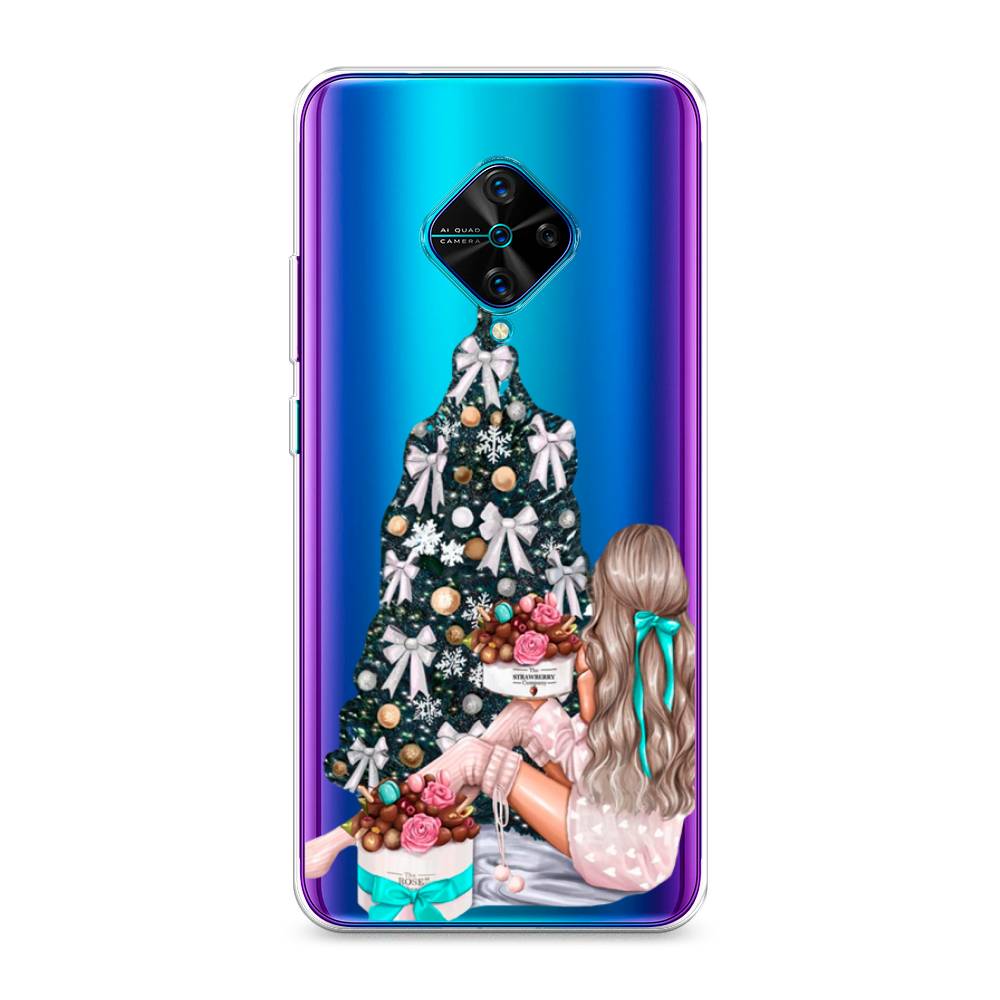 

Чехол для Vivo Y9s "New Year", Зеленый;бежевый;голубой, 262450-5