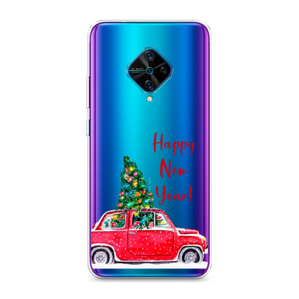 

Чехол для Vivo Y9s "Happy New Year", Красный;зеленый, 262450-5