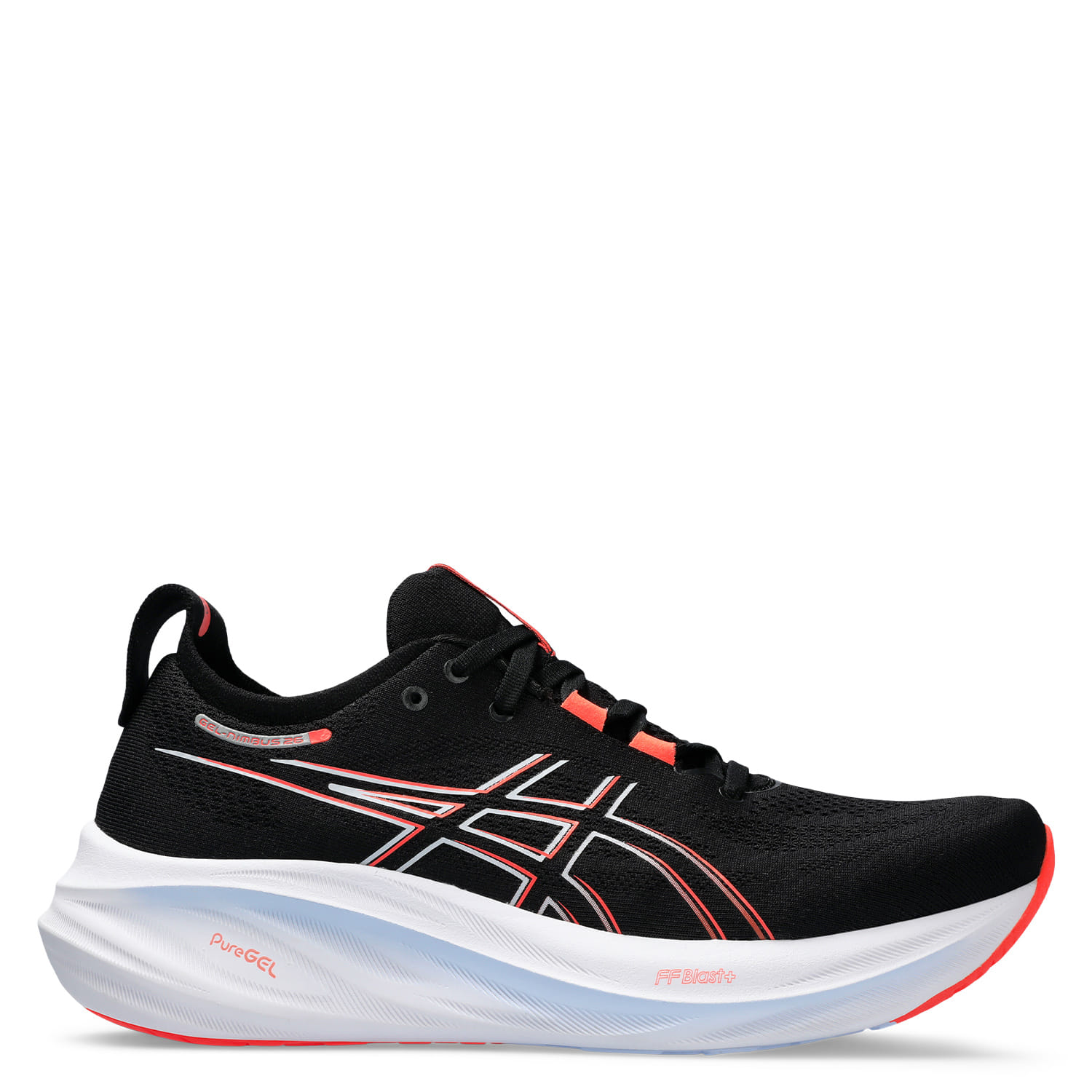 

Кроссовки мужские Asics Gel-Nimbus 26 черные 9.5 US, Черный, Gel-Nimbus 26