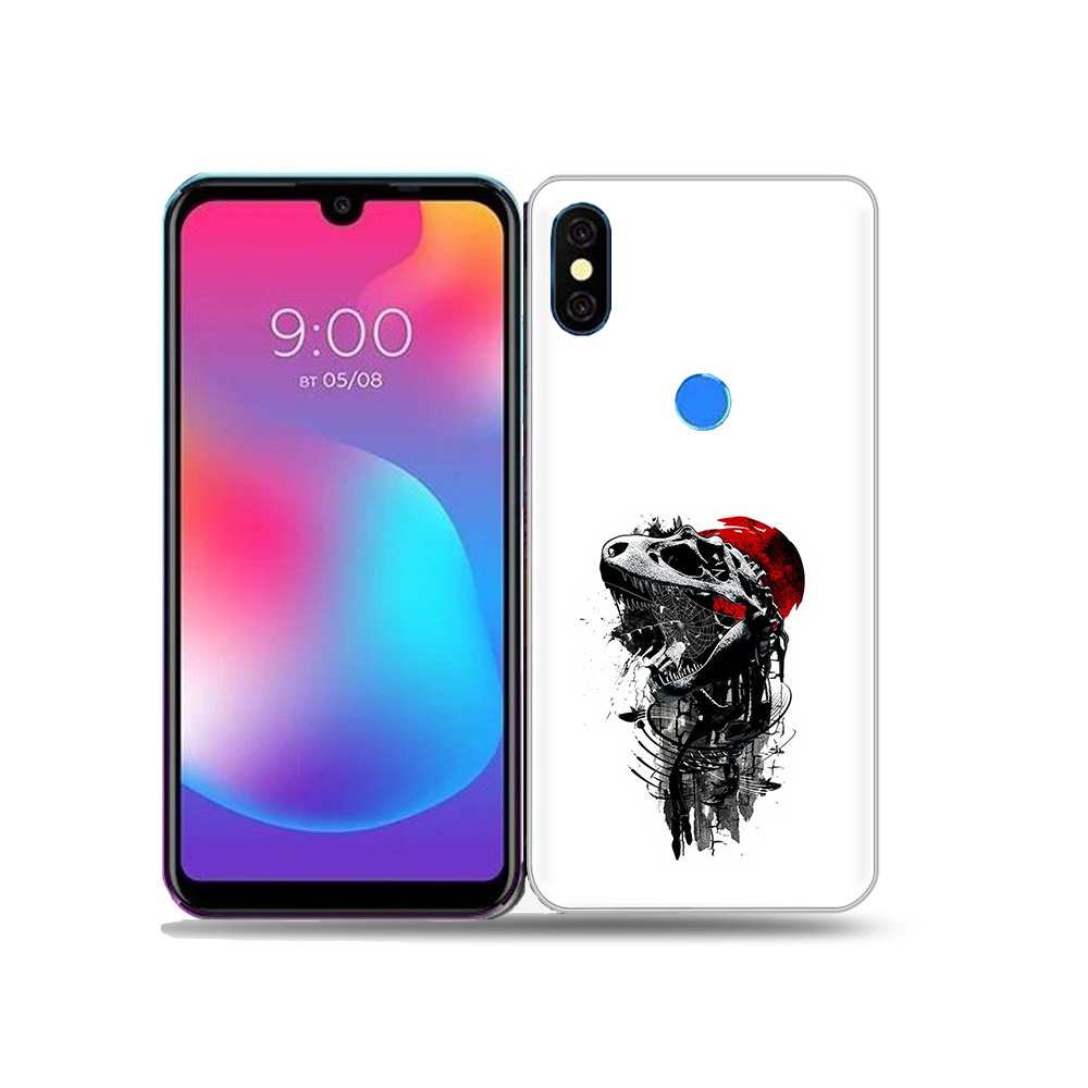 

Чехол MyPads Tocco для BQ 5730L вымерший динозавр, Прозрачный, Tocco