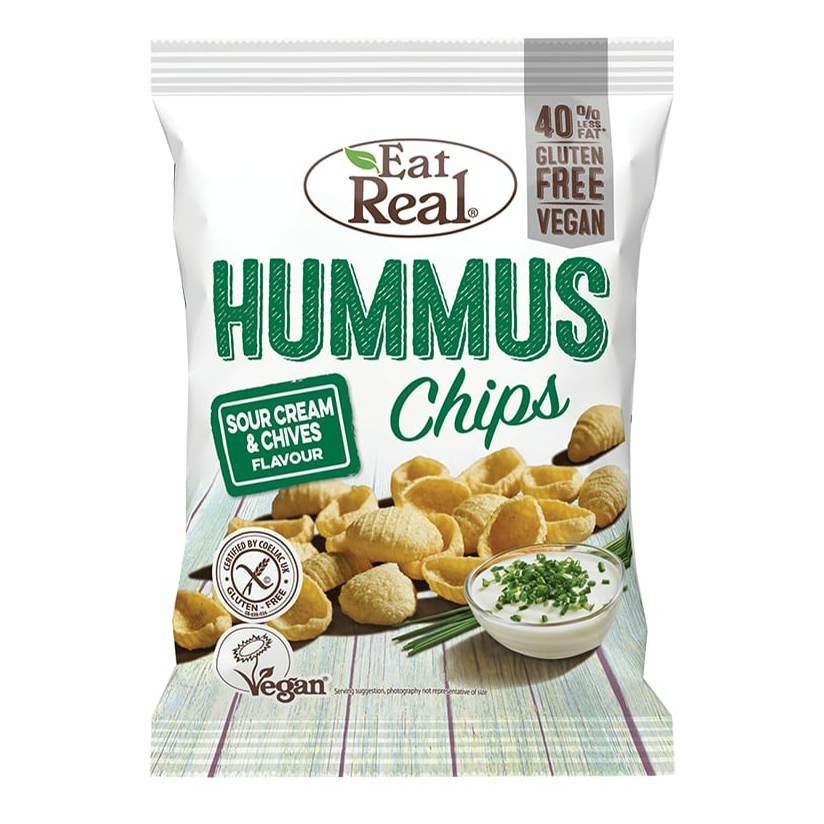 

Чипсы из хумуса Eat Real сметана-зеленый лук 135 г
