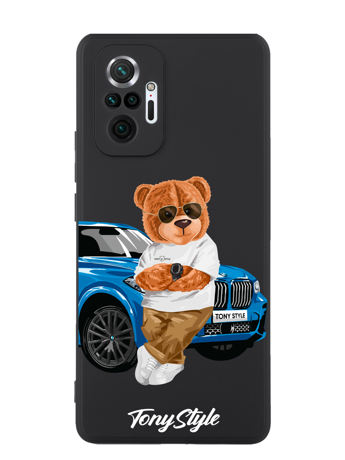 Чехол Tony Style Xiaomi Redmi Note 10 Pro Tony Style с машиной