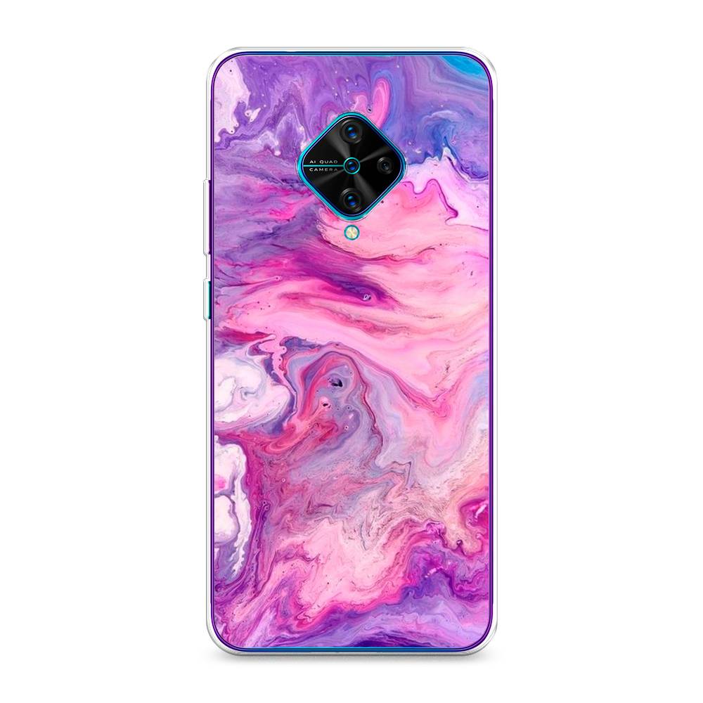 

Чехол для Vivo Y9s "Нежно-розовая абстракция", Розовый, 262450-3