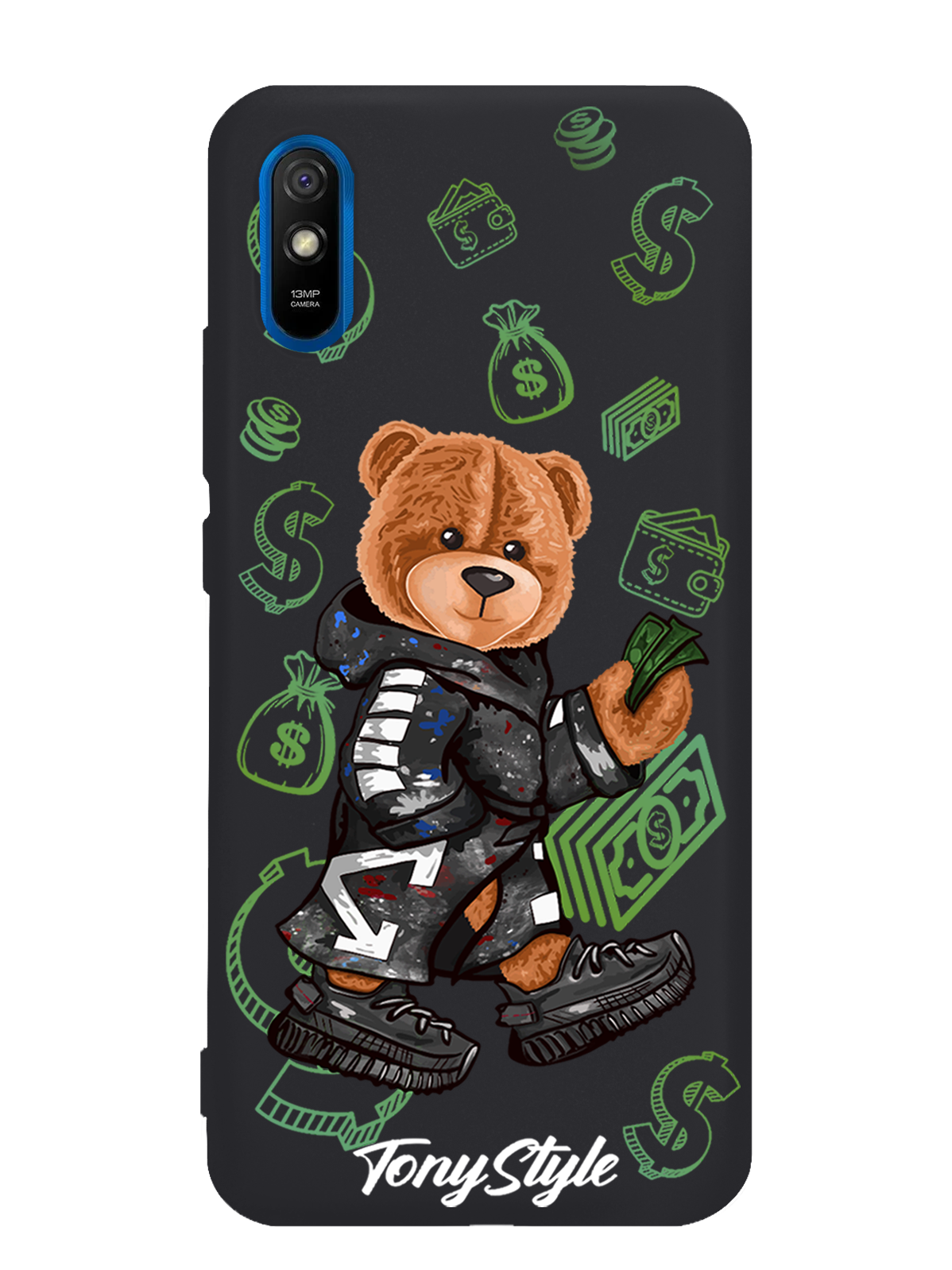 

Чехол Tony Style Xiaomi Redmi 9A Tony Style Деньги, Коричневый;черный;зеленый, Xiaomi Redmi 9A Tony Style Деньги