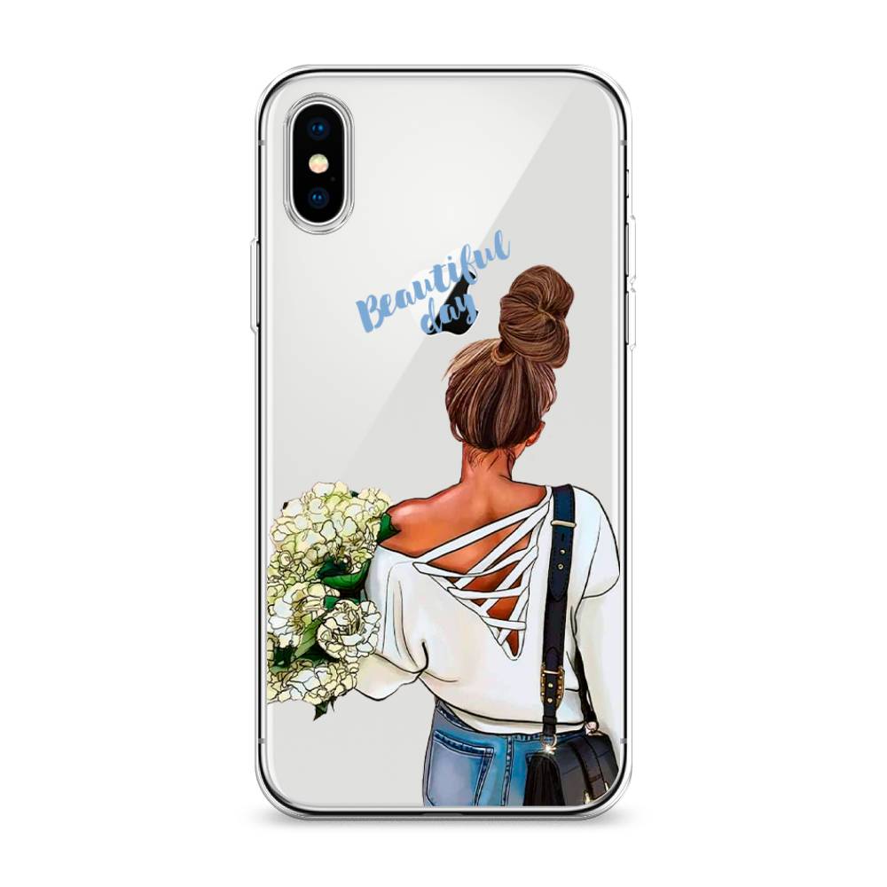 фото Силиконовый чехол "beautiful day vector" на apple iphone xs max (10s max) awog