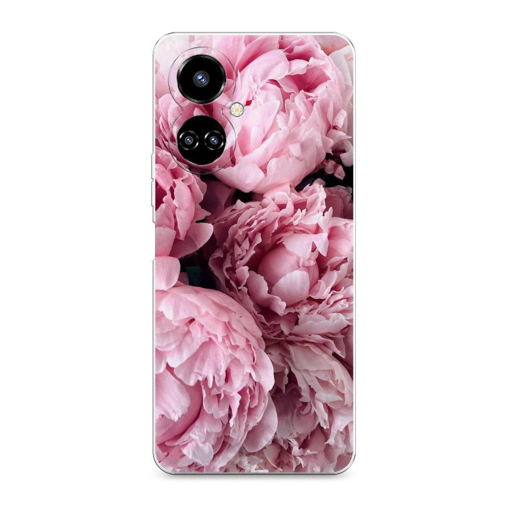 

Чехол Awog на Tecno Camon 19/19 Pro 4G "Нежные пионы", Разноцветный, 301650-8