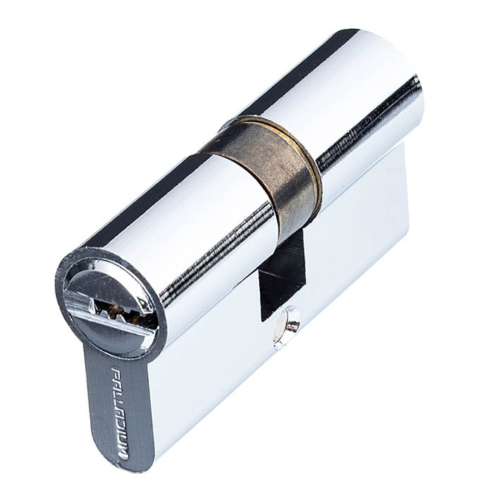 

Цилиндр Palladium 60 C ET CP 60 (30х30) мм ключ/ключ хром