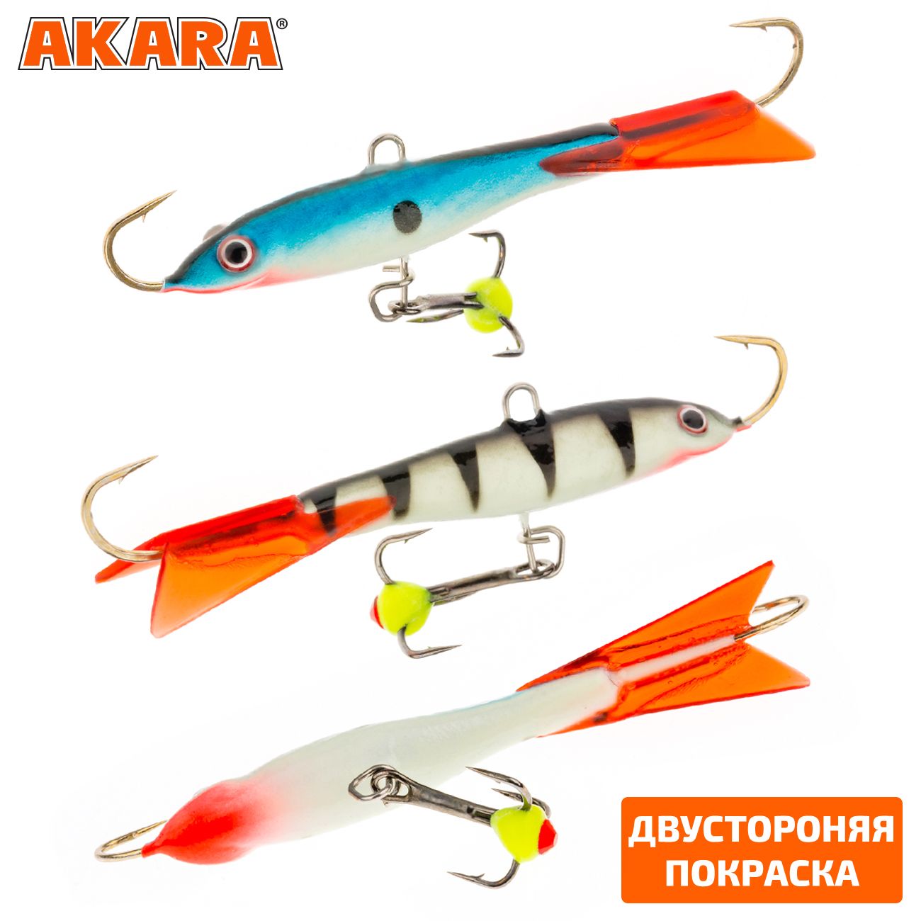 Балансир Akara Rover 50 мм 8 гр. 2,0in-2/7oz 23/24 2 штуки