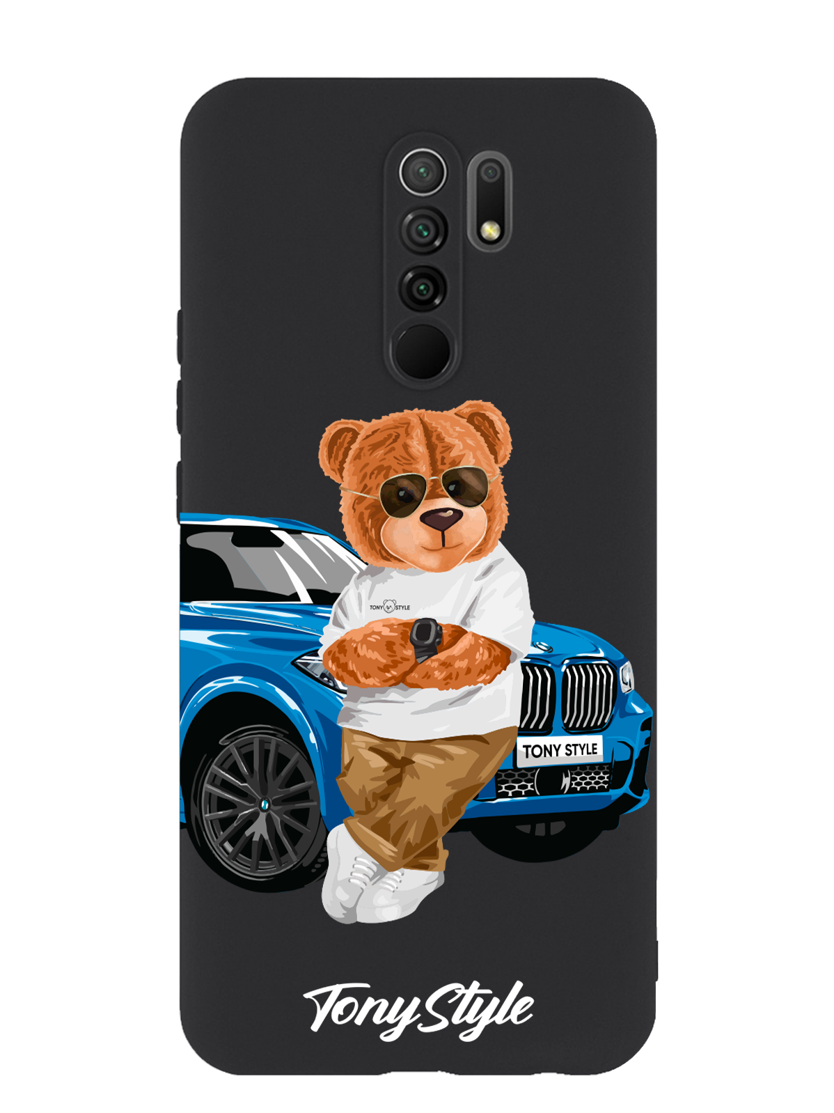 Чехол Tony Style Xiaomi Redmi 9 Tony Style с машиной