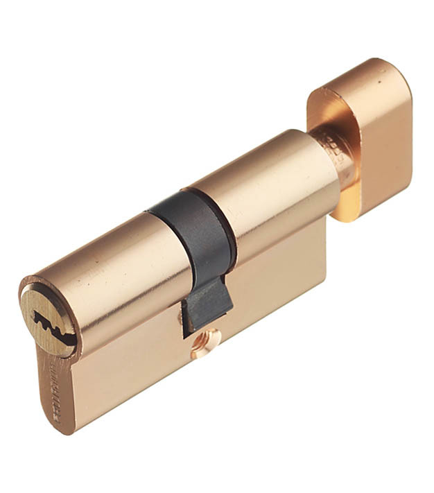 Цилиндр Palladium AL 60 C T01 PB 60 (30х30) мм ключ/вертушка латунь