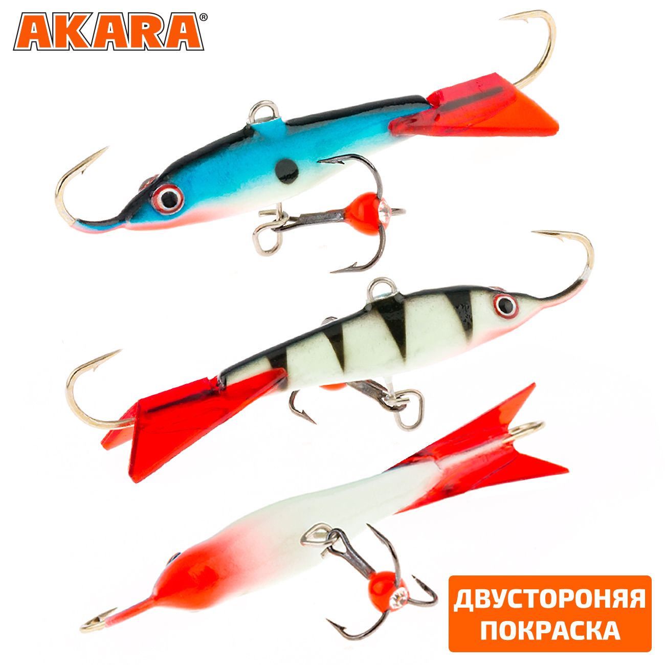 

Балансир Akara Bandit 50 мм 8 гр. (2,0in-2/7oz) 23/24 2 штуки, Разноцветный, Bandit 50 2 штуки