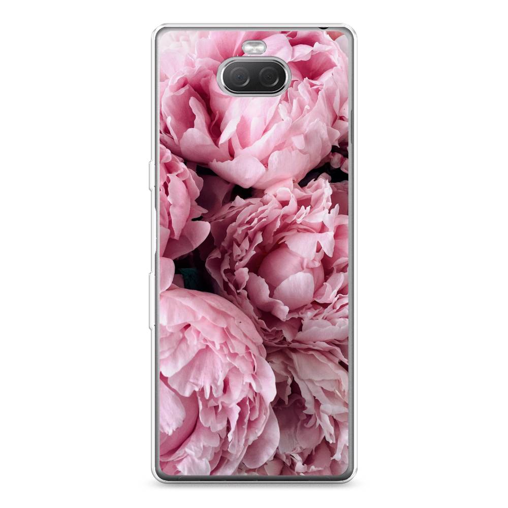 

Силиконовый чехол "Нежные пионы" на Sony Xperia XA3 Ulta, 53950-8