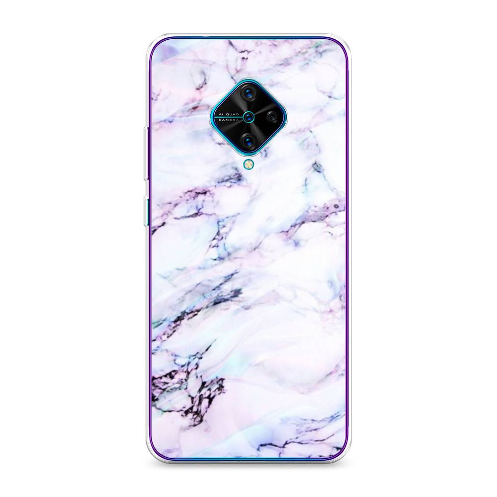 

Чехол для Vivo Y9s "Радужный мрамор", Серый;фиолетовый, 262450-3