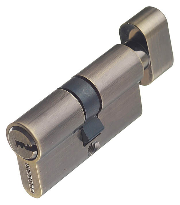 

Цилиндр Palladium AL 60 C T01 AB 60 (30х30) мм ключ/вертушка античная бронза