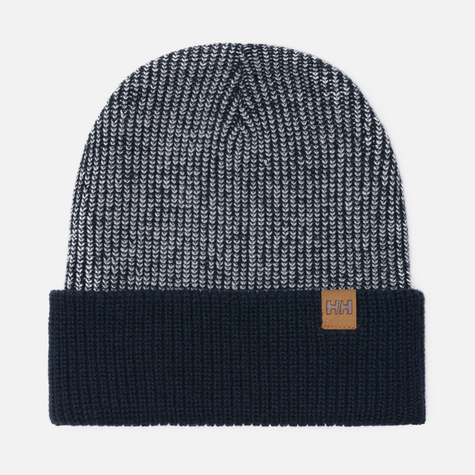 Шапка бини унисекс Helly Hansen HH Logo Cuff Beanie, синий