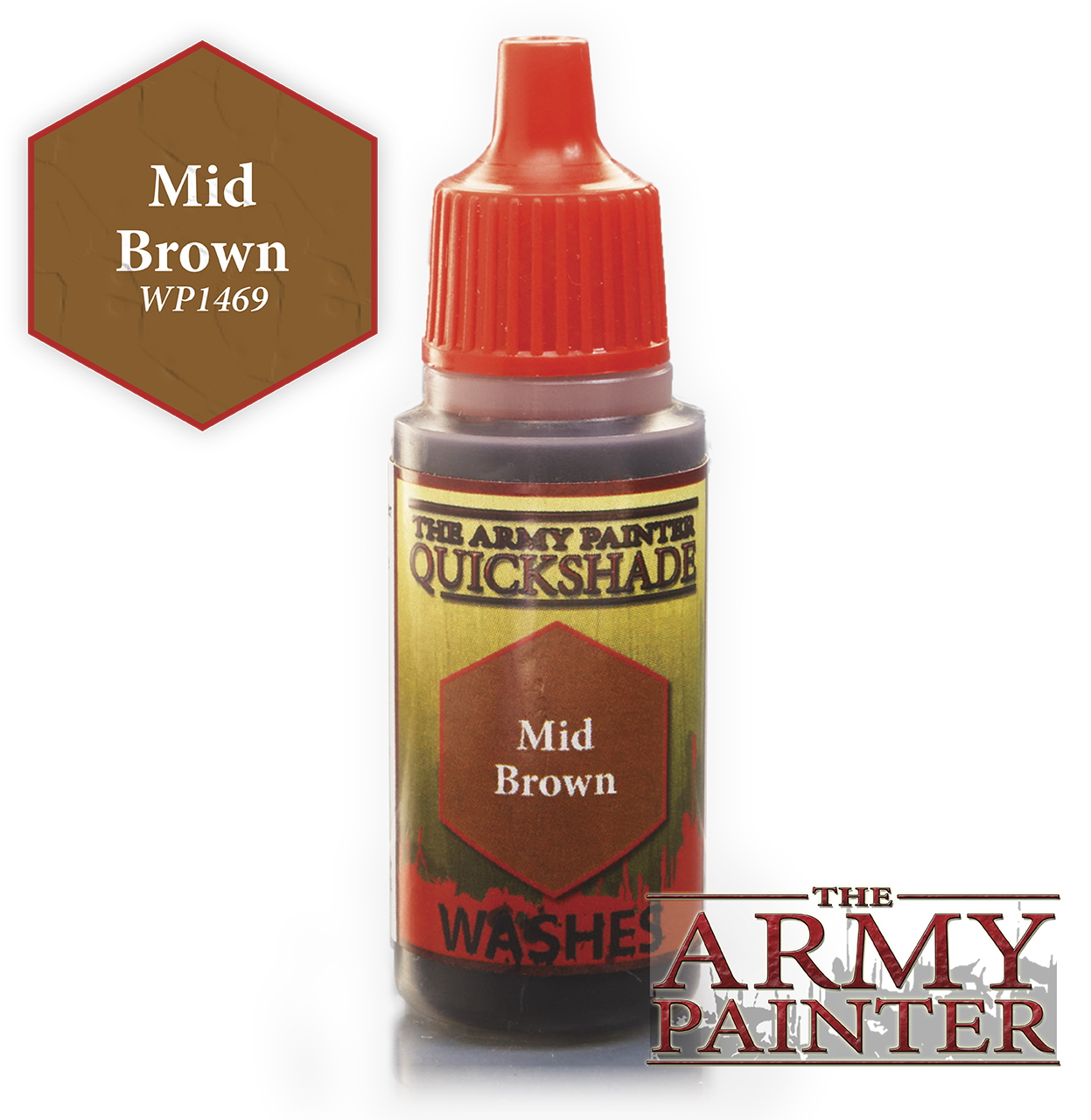 фото Краска для моделизма army painter mid brown 18 мл