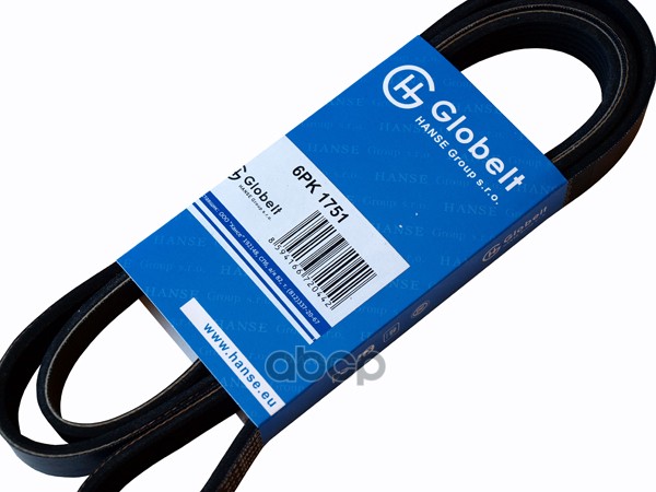 

Ремень Приводной, Поликлиновой Globelt арт. 6PK1751