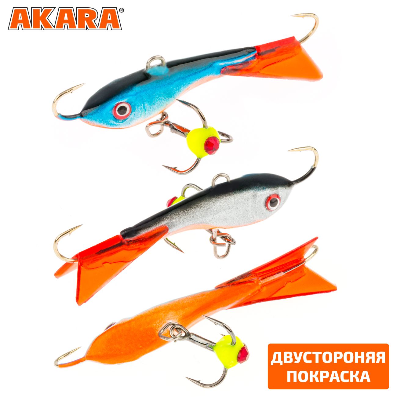 

Балансир Akara Skull 40 мм 6 гр. (1.6in-2/9oz) 02/85 2 штуки, Разноцветный, Skull 40 2 штуки