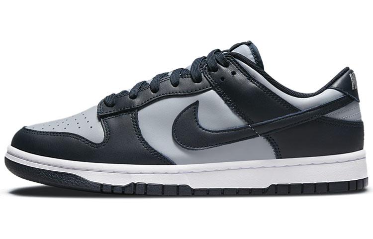 

Кеды унисекс Nike Dunk Low Retro Georgetown серые 44.5 EU, Серый, Dunk Low Retro Georgetown