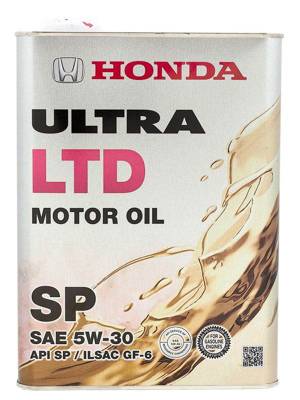 Масло моторное HONDA ULTRA MOTOR OIL LTD 5W30 SP (4л)