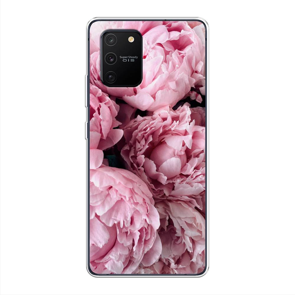 

Чехол Awog на Samsung Galaxy A91/S10 Lite "Нежные пионы", Разноцветный, 29950-8