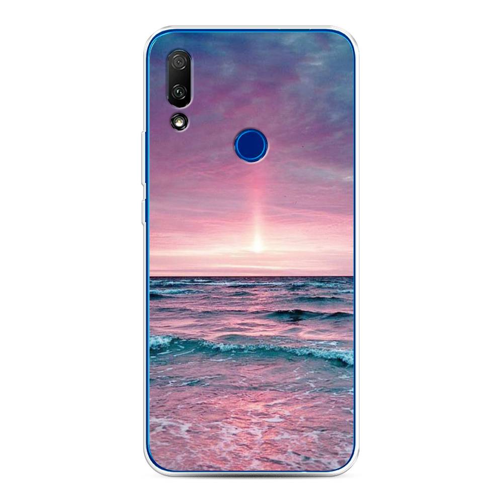 

Чехол для Honor 9X/Huawei P Smart Z "Восход 3", Розовый;голубой, 69950-2