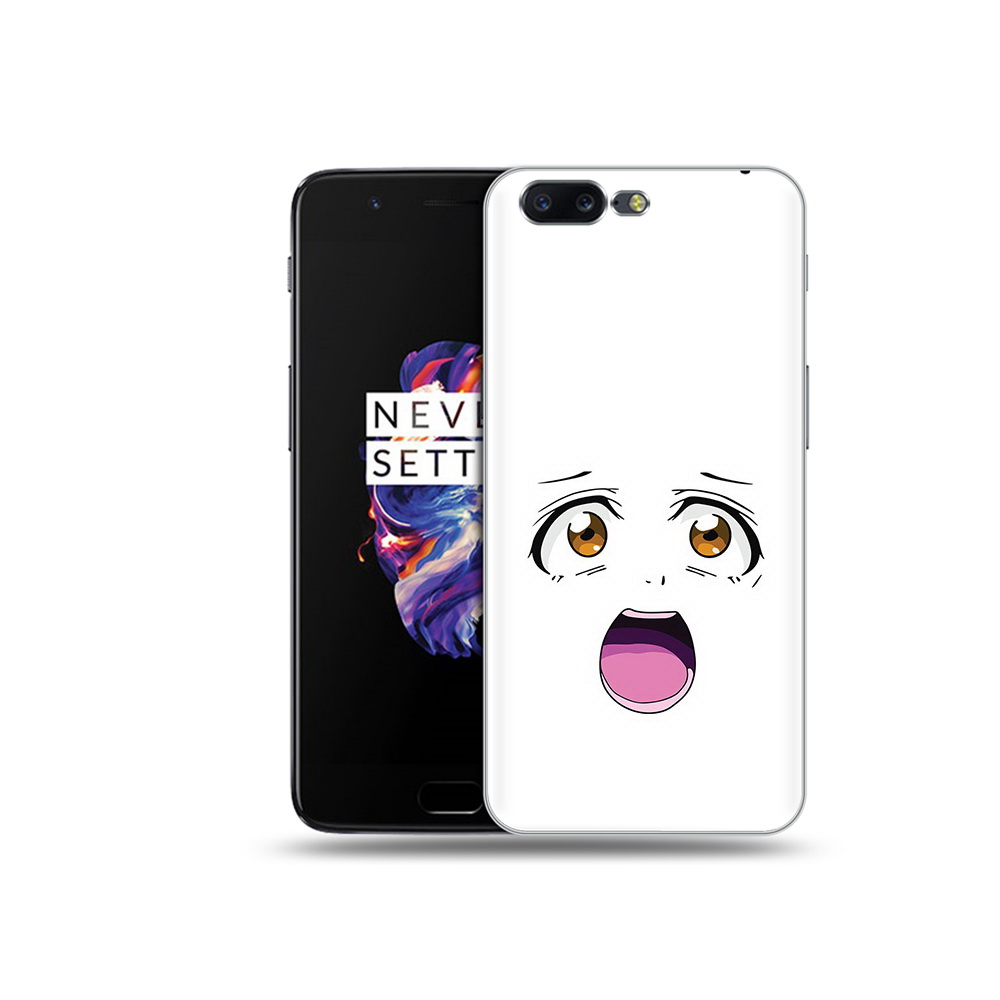 

Чехол MyPads Tocco для OnePlus 5 аниме лицо, Прозрачный, Tocco
