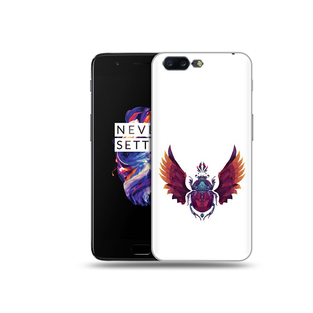 

Чехол MyPads Tocco для OnePlus 5 алмазный скоробей, Прозрачный, Tocco