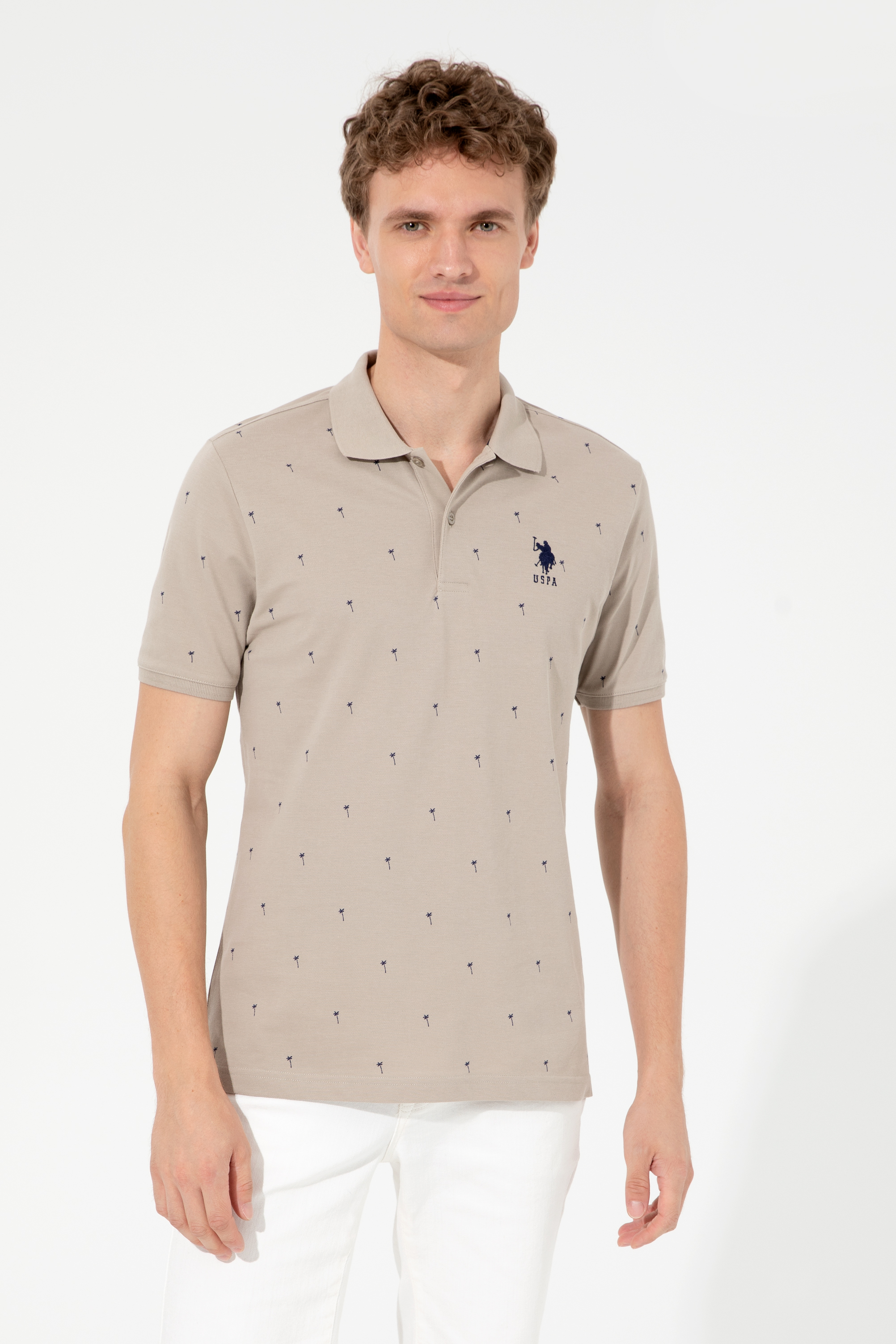 

Футболка мужская U.S. POLO Assn. G081SZ0110RIBE хаки M, G081SZ0110RIBE