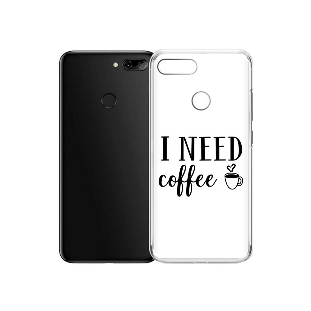 

Чехол MyPads Tocco для Alcatel 1S Мне нужен кофе (PT227137.662.121), Прозрачный, Tocco