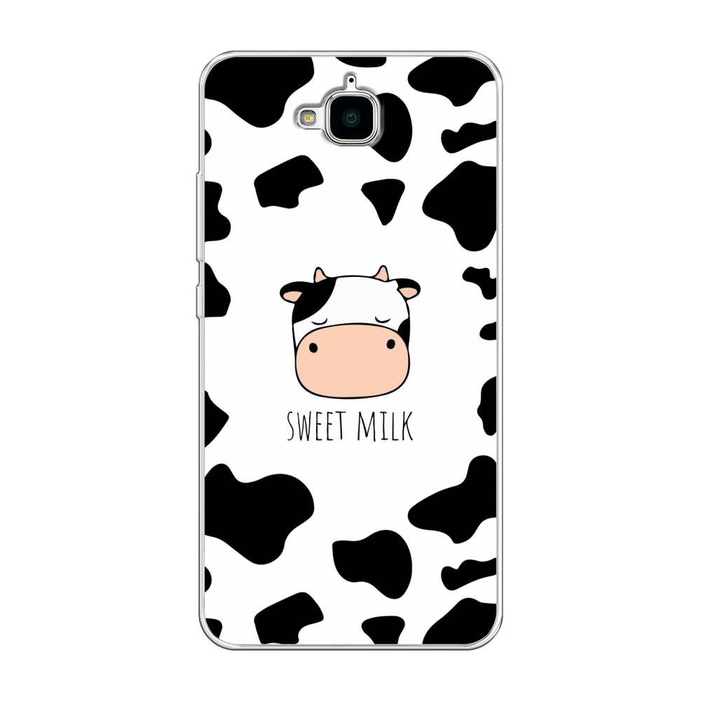 

Чехол на Honor 4C Pro "Sweet milk", Розовый;белый;черный, 63250-1