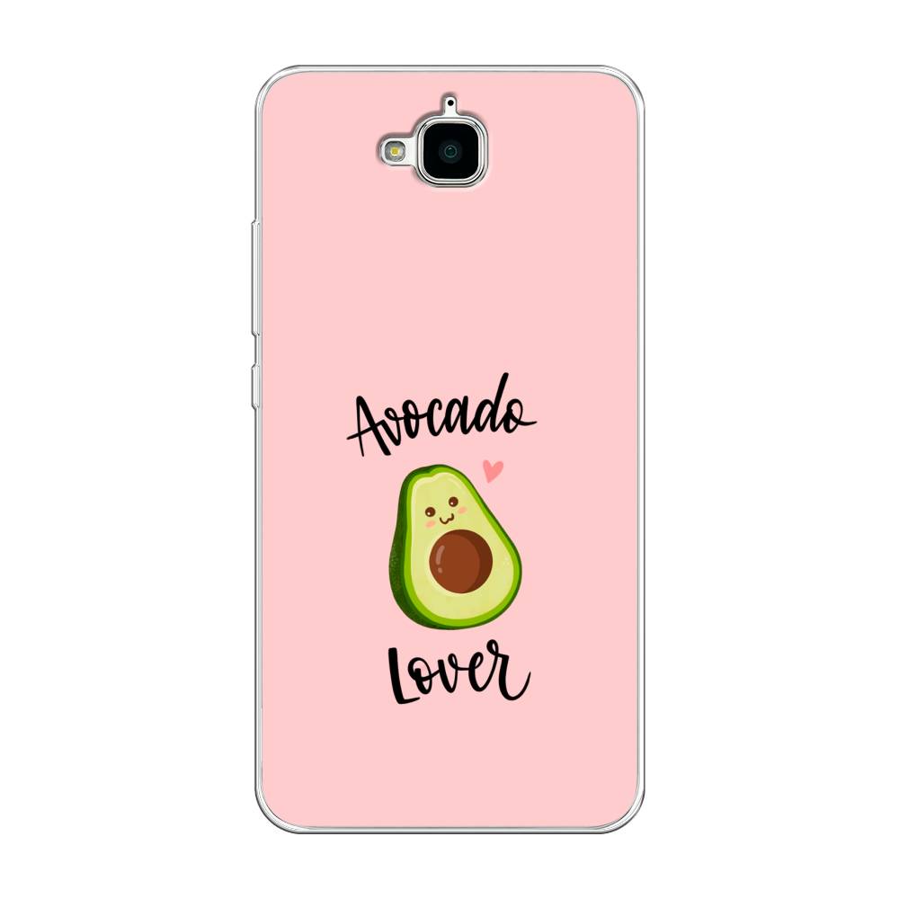 

Чехол на Honor 4C Pro "Avocado lover", Розовый;зеленый, 63250-6
