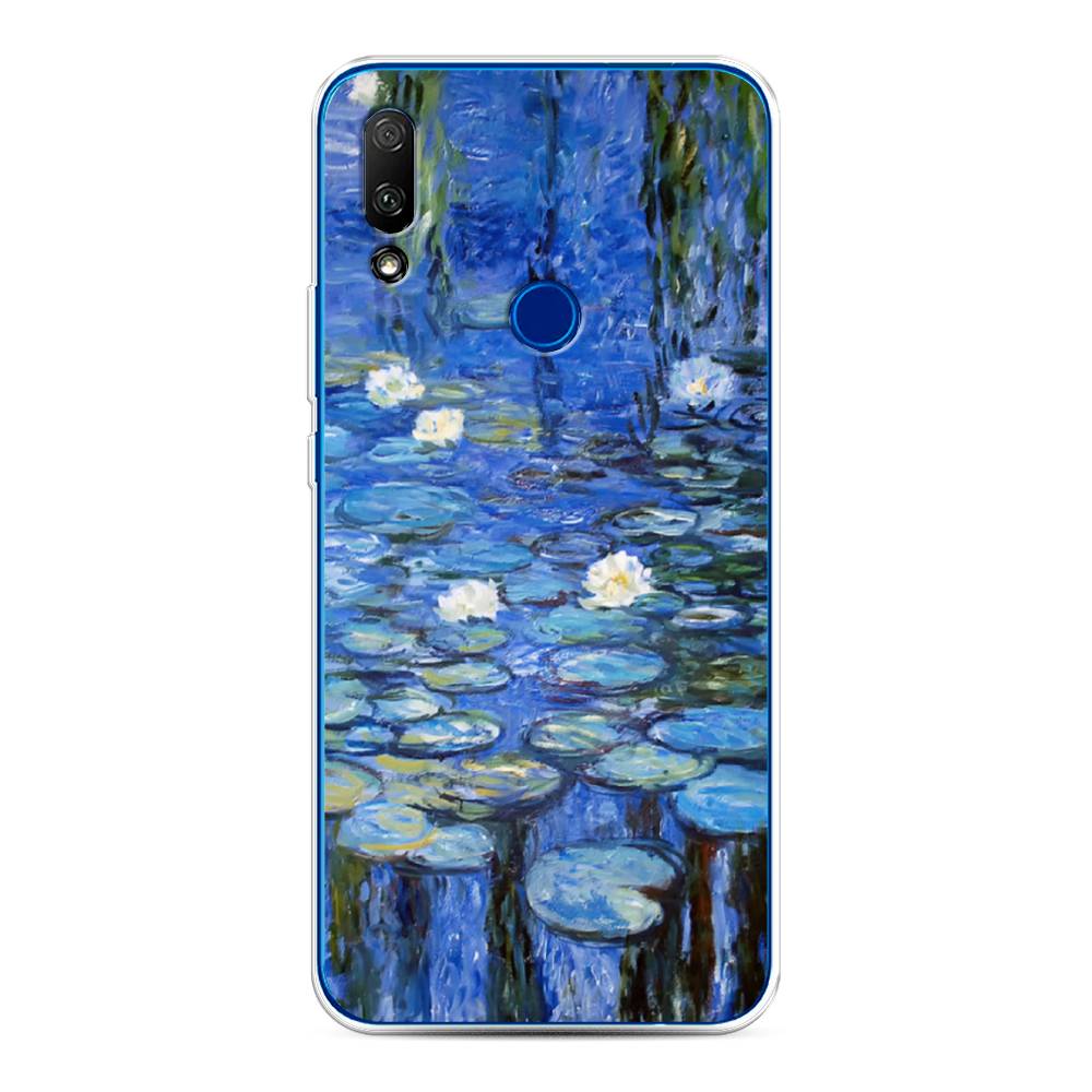 

Чехол для Honor 9X/Huawei P Smart Z "Нарисованный пруд", Синий;зеленый, 69950-4